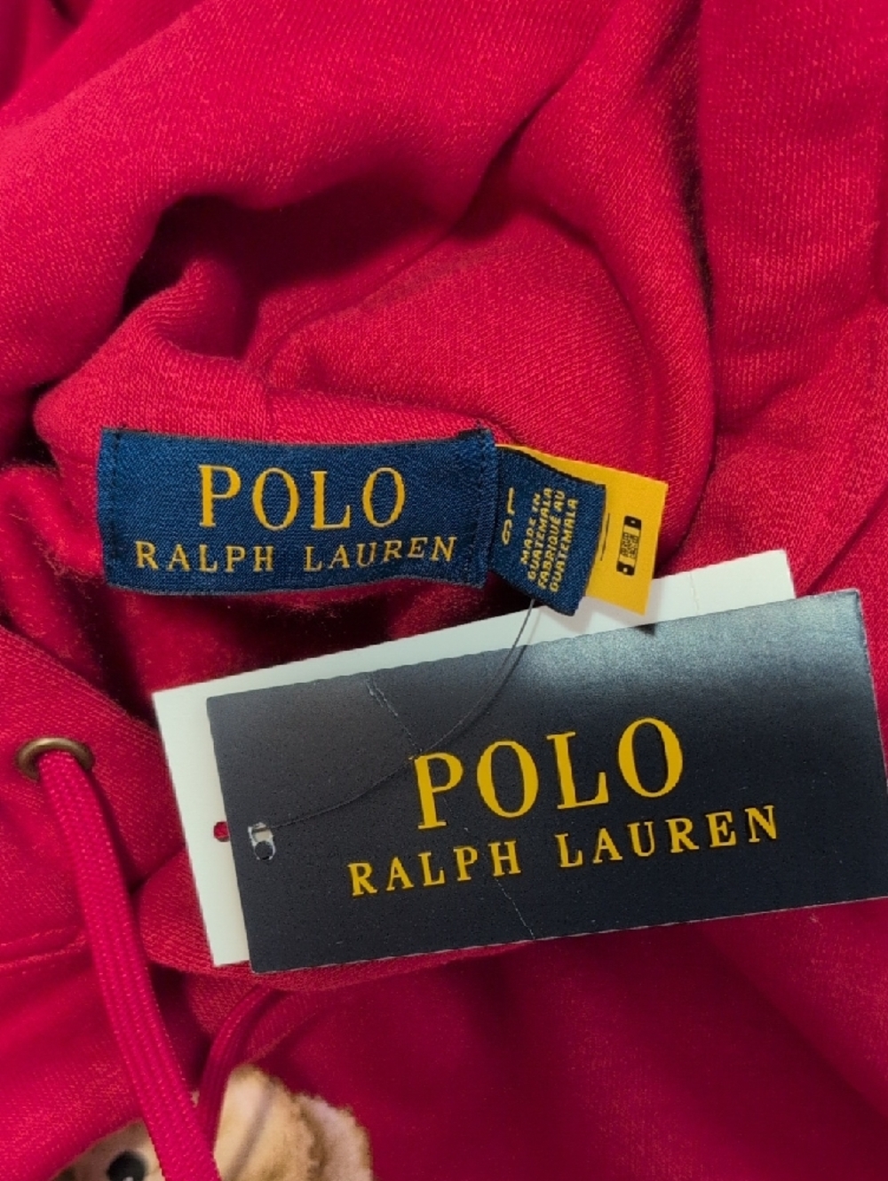 Polo by Ralph Lauren Red Bear Hoodie - Picture 2 of 11